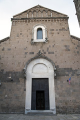 Fototapeta na wymiar Duomo in the old Caserta, Italy
