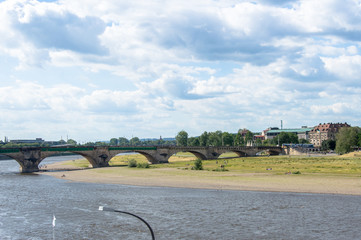 The ancient city of Dresden, Germany