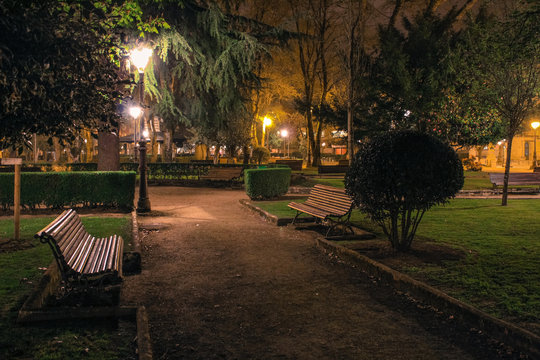 Parque de noche