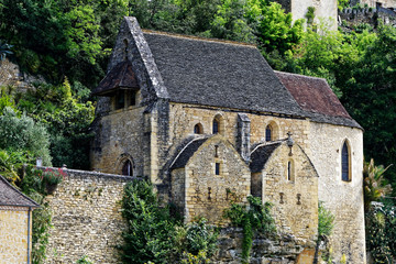 Fototapeta na wymiar Notre Dame de La Roque Gageac