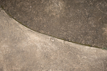 Merging of concrete background for branding