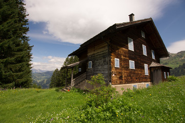 Alpenhütte im Montafon