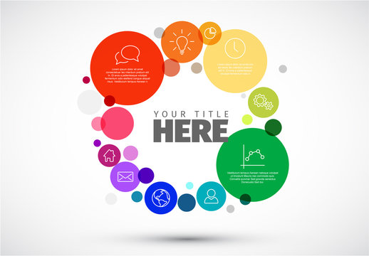 Circular Color Overlay Infographic 1