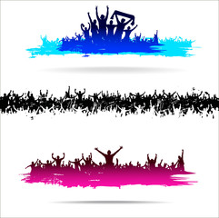 Banners for sporting events and concerts