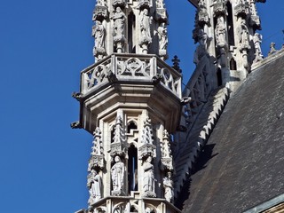 Obraz premium Historisches Rathaus Leuven, Belgien