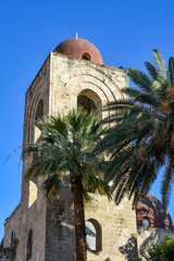 Fototapeta na wymiar Chiesa di San Giovanni degli Eremiti, città di Palermo IT