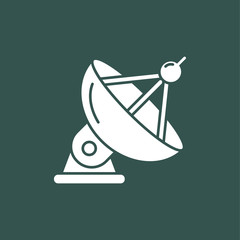 Satellite antenna icon