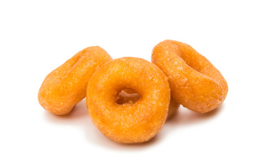 Small donuts isolated