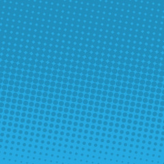 Halftone background in blue color