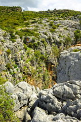Cañón de las Buitreras, sierra de Cádiz, España
