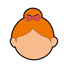 women face cartoon icon vector illustration graphic design