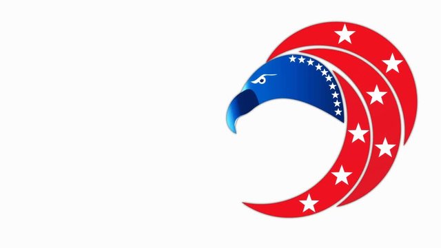 Usa Eagle Pride Video Animation