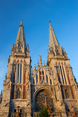 Fototapeta na wymiar St. Nicholas Roman Catholic Cathedral in Kiev.
