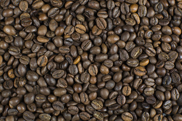 Background of coffee beans