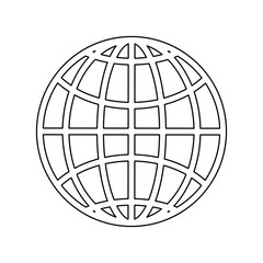 isolated travel passport icon vector graphic illustration