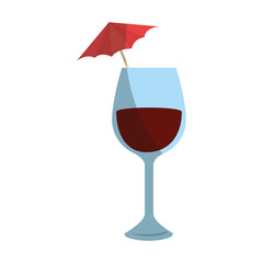 isolated cocktail cup icon vector graphic illustration