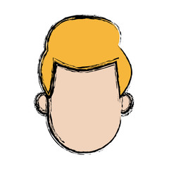 man avatar profile picture people vector illustration