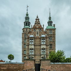 Fototapeta na wymiar Rosenborg castle Copenhagen, Denmark