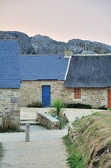 maisons bretonnes à Ménéham
