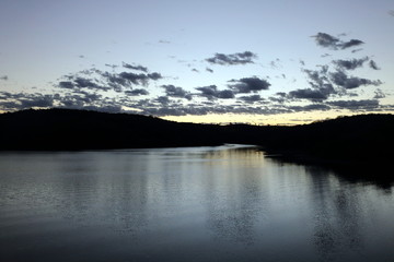 Fototapeta premium river at nigth