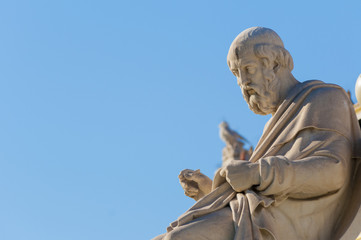 Fototapeta premium classic Plato statue