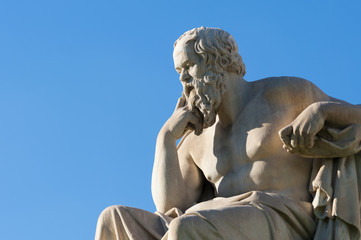 classic statue Socrates