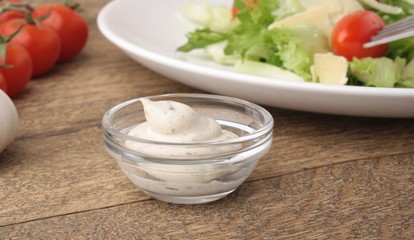 Creamy onion dressing