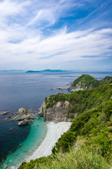 佐田岬（愛媛県伊方町） 空撮
