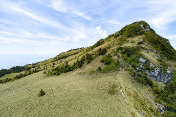 瓶ヶ森（かめがもり）　空撮