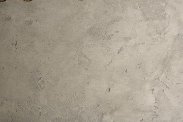 Floor with concrete coating. Close up