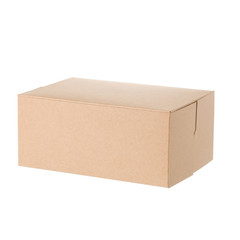 Backery box isolated ower white background