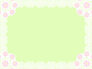 コスモスのフレーム