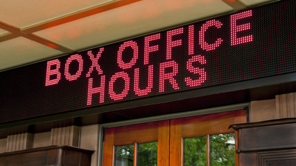 Box Office Sign