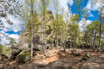 Reserve Krasnoyarsk Pillars. The First Pillar