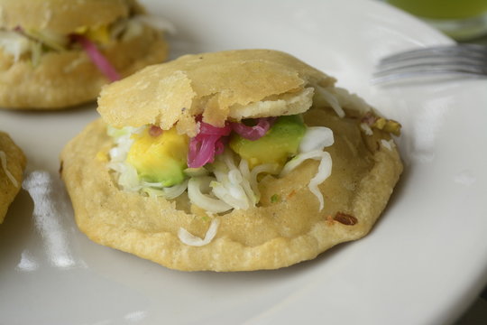 Panuchos tabasque&ntilde;os, mexican traditional food from Tabasco