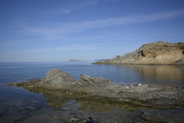 Fototapeta na wymiar Capo malfatano , Teulada Sardegna