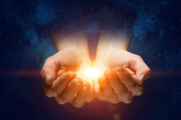 Light in hands