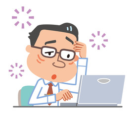 男性　更年期　集中量低下　視力低下