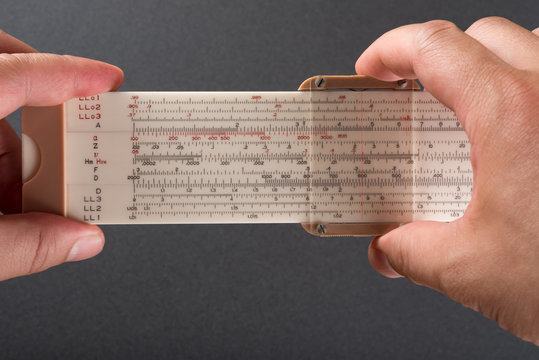 engineer using a professional vanitation pipe ruler