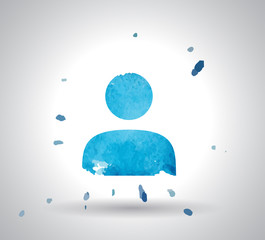 watercolor Man icon