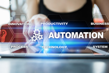 Automation concept as an innovation in technology and business processes.