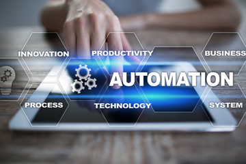 Automation concept as an innovation in technology and business processes.