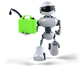 Naklejka premium Robot