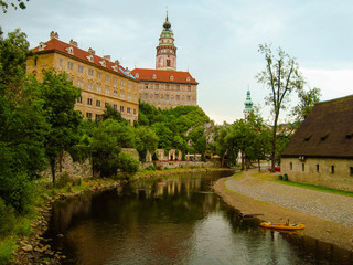Fototapeta na wymiar Český Krumlov Castle