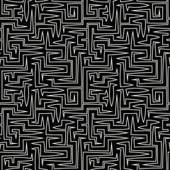 abstract geometric line graphic maze pattern background