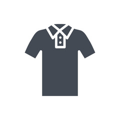 Shirt Polo Clothes silhouette Icon