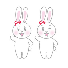 うさぎ（rabbit）.F