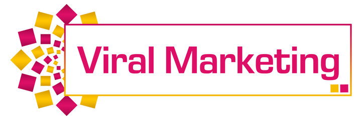 Viral Marketing Pink Gold Circular Bar 