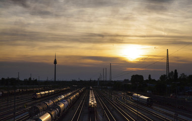 Nürnberg Güterbahnhof, Fernsehturm © Fränky