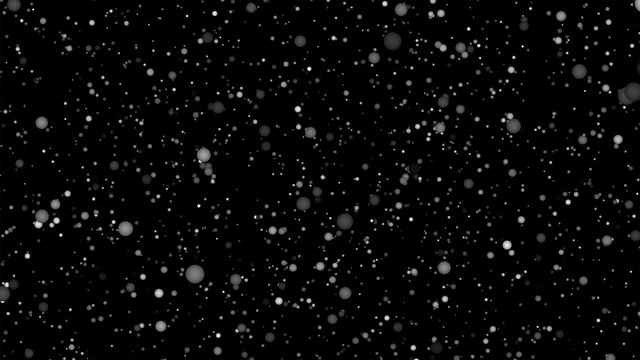 spheres black and white on a black background